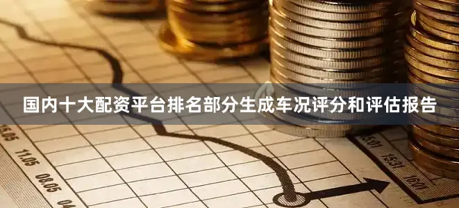 国内十大配资平台排名部分生成车况评分和评估报告