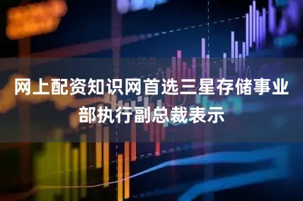 网上配资知识网首选三星存储事业部执行副总裁表示